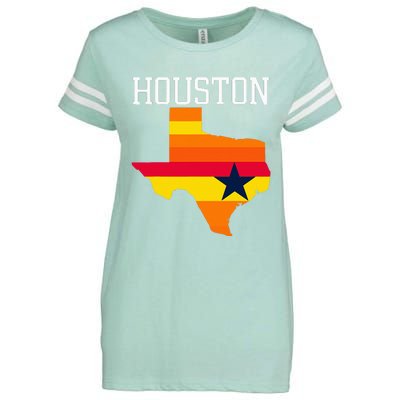 Classic Houston Texas Souvenir Enza Ladies Jersey Football T-Shirt