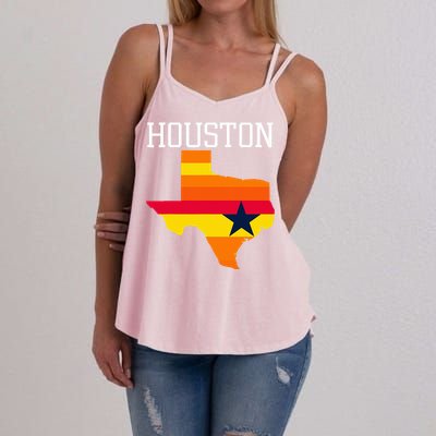 Classic Houston Texas Souvenir Women's Strappy Tank