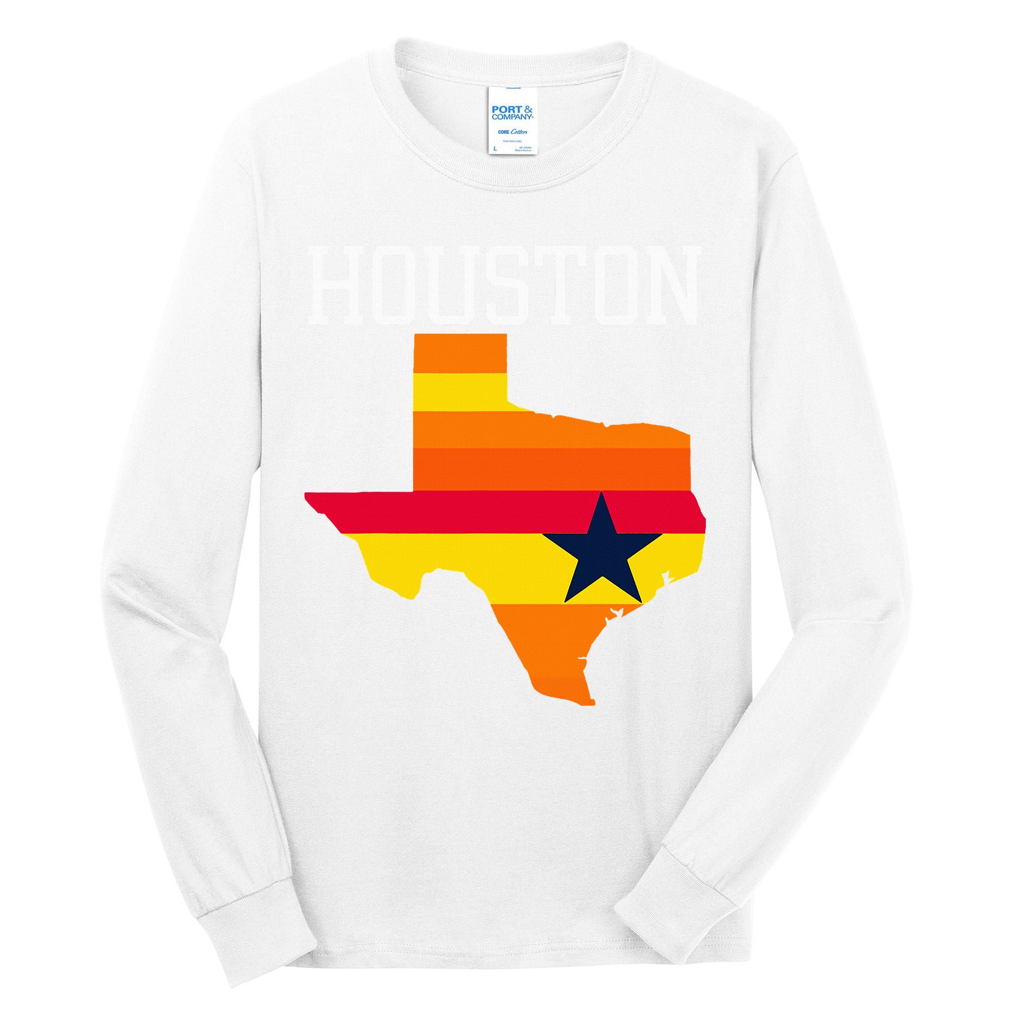 Classic Houston Texas Souvenir Tall Long Sleeve T-Shirt