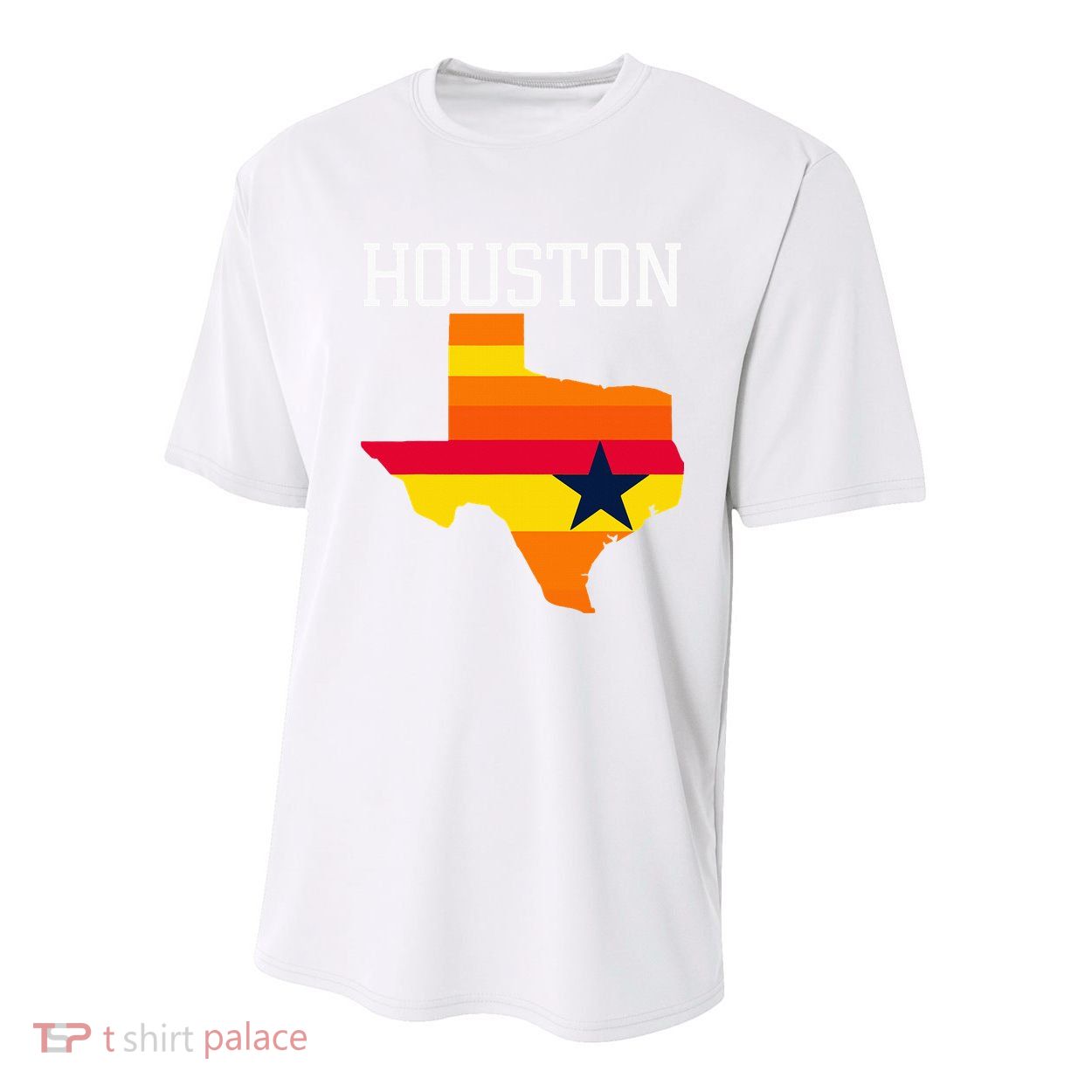 Classic Houston Texas Souvenir Youth Performance Sprint T-Shirt