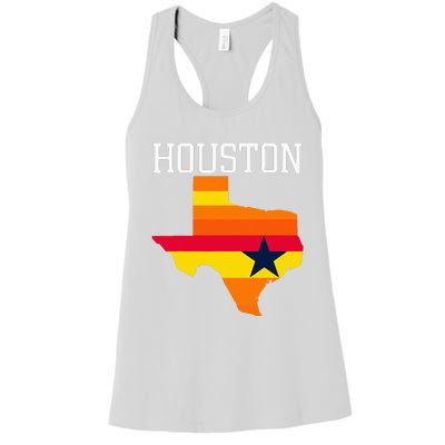 Classic Houston Texas Souvenir Women's Racerback Tank