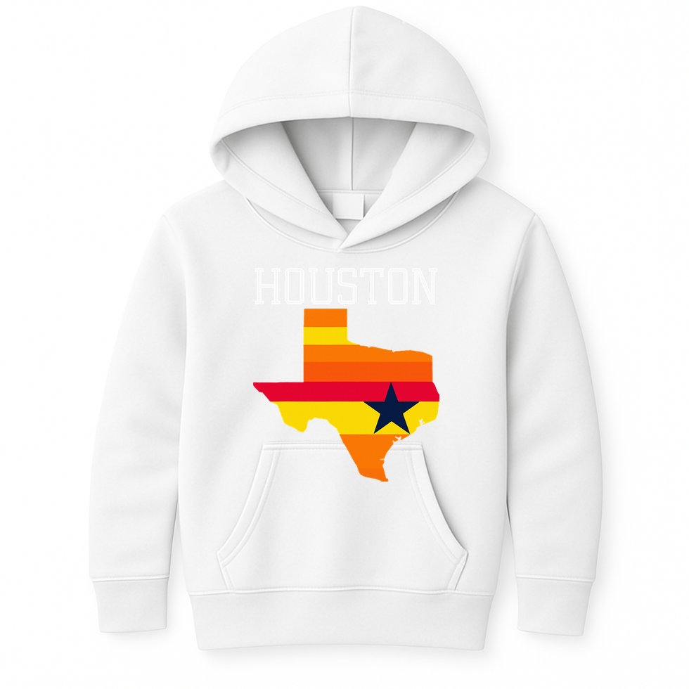 Classic Houston Texas Souvenir Kids Hoodie
