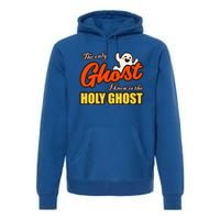 Christian Halloween The Only Ghost I Know Is The Holy Ghost Premium Hoodie