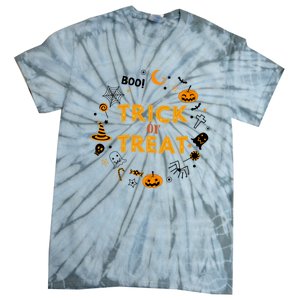 Cute Halloween Trick Or Treagift Cute Gift Tie-Dye T-Shirt