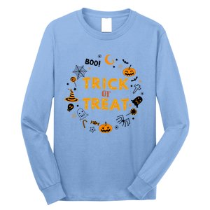 Cute Halloween Trick Or Treagift Cute Gift Long Sleeve Shirt