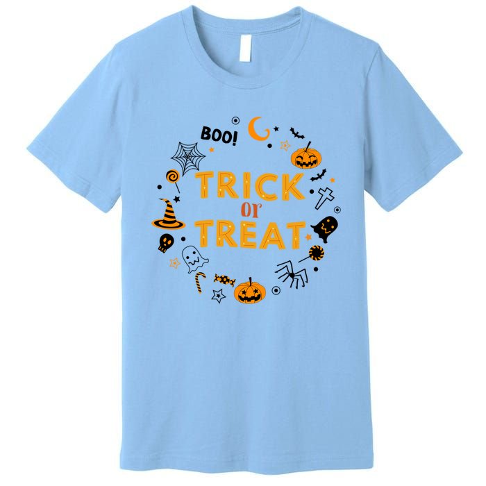 Cute Halloween Trick Or Treagift Cute Gift Premium T-Shirt