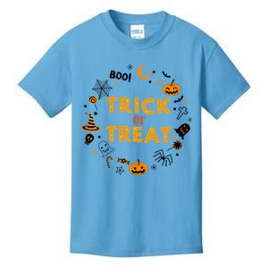 Cute Halloween Trick Or Treagift Cute Gift Kids T-Shirt