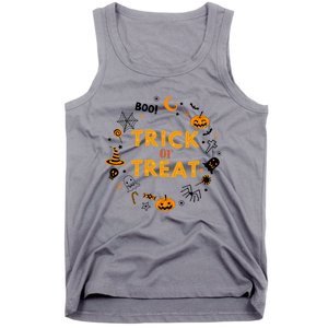 Cute Halloween Trick Or Treagift Cute Gift Tank Top