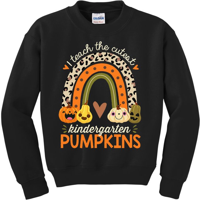 Cute Halloween Teacher Teaching Kindergarten Pumpkins Kids Sweatshirt