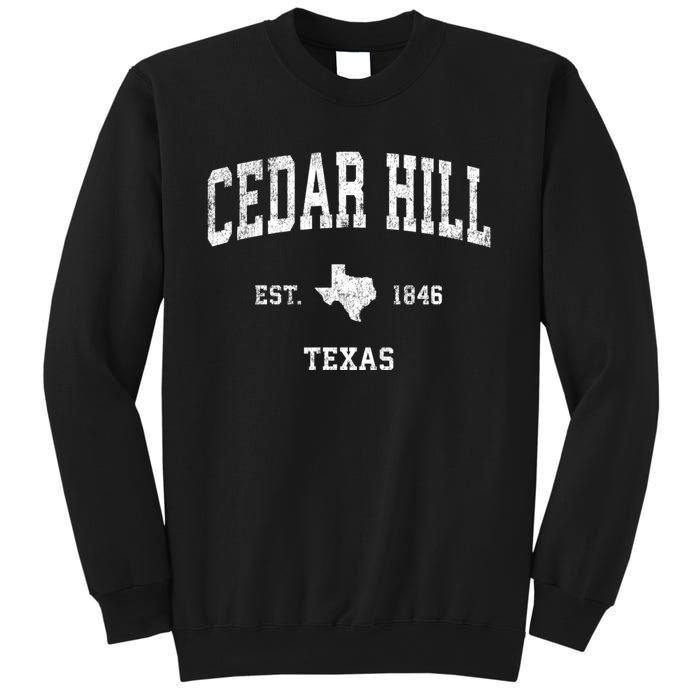 Cedar Hill Texas Tx Vintage Sports Sweatshirt