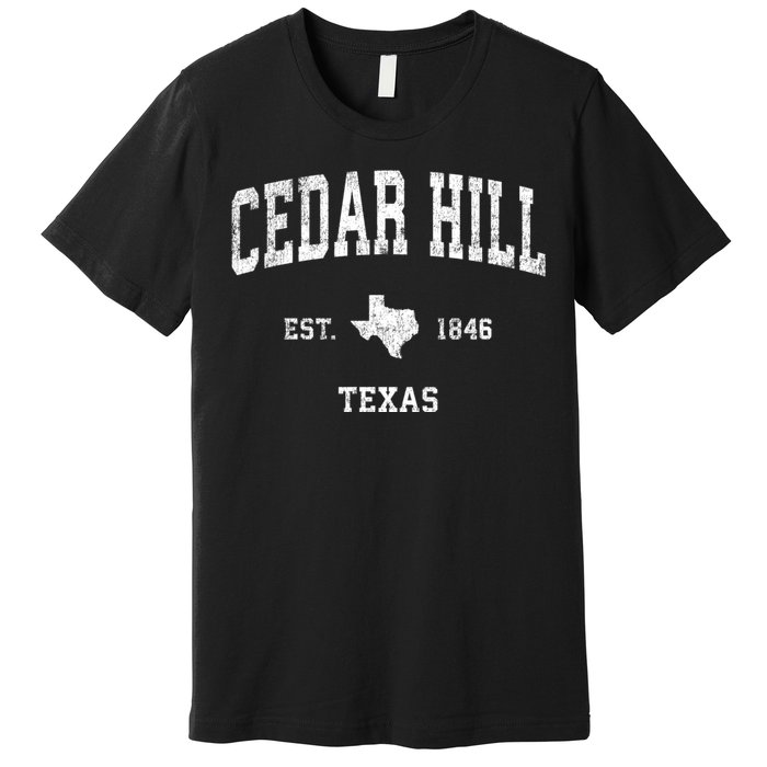 Cedar Hill Texas Tx Vintage Sports Premium T-Shirt