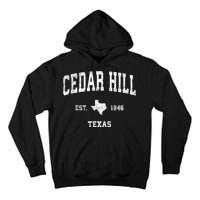 Cedar Hill Texas Tx Vintage Sports Tall Hoodie