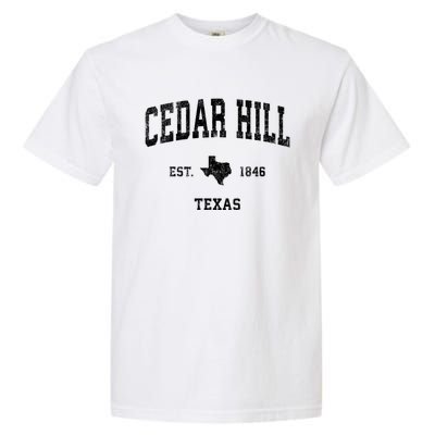 Cedar Hill Texas Tx Vintage Sports Garment-Dyed Heavyweight T-Shirt