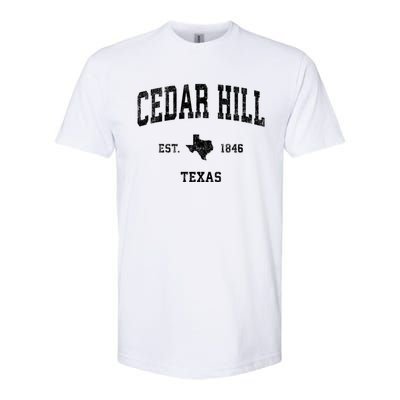 Cedar Hill Texas Tx Vintage Sports Softstyle CVC T-Shirt