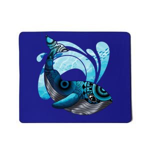 Cute Hawaiian Tribal Whale Activisgift Save The Whales Gift Mousepad