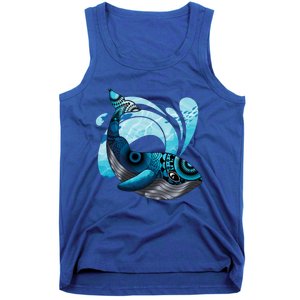 Cute Hawaiian Tribal Whale Activisgift Save The Whales Gift Tank Top