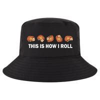 Cute Hedgehog This Is How I Roll Hedgehog Cool Comfort Performance Bucket Hat