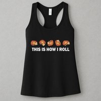 Cute Hedgehog This Is How I Roll Hedgehog Womens Tank Top