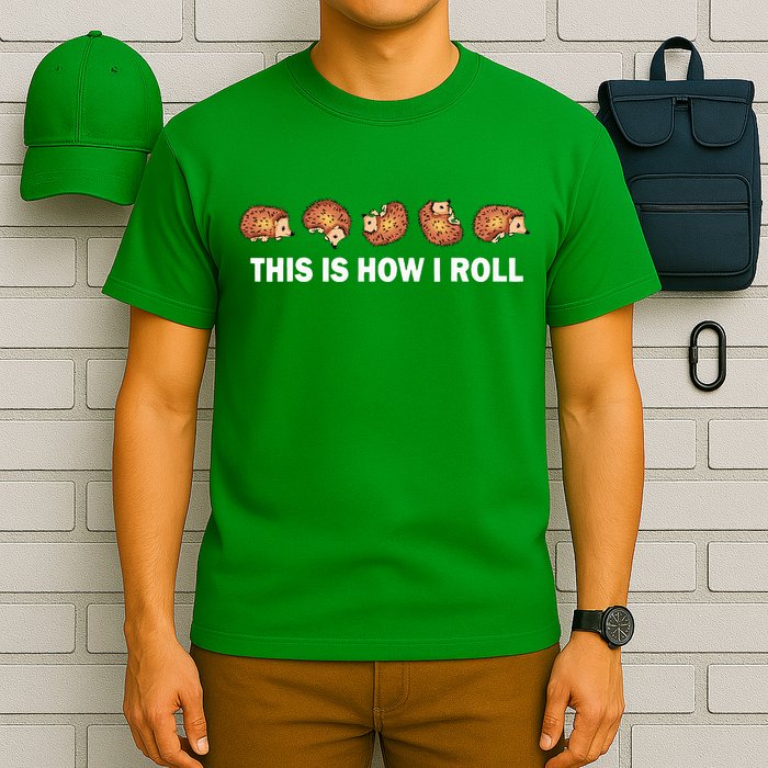 Cute Hedgehog This Is How I Roll Hedgehog T-Shirt