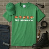 Cute Hedgehog This Is How I Roll Hedgehog Tall T-Shirt
