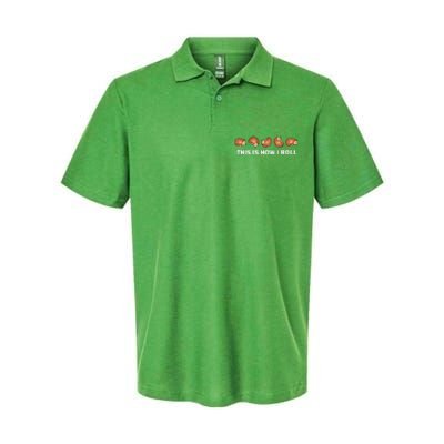 Cute Hedgehog This Is How I Roll Hedgehog Softstyle Adult Sport Polo