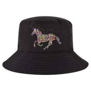 Colourful Horse Unicorn Gift Tee Cool Comfort Performance Bucket Hat