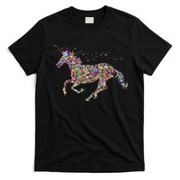 Colourful Horse Unicorn Gift Tee T-Shirt