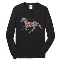 Colourful Horse Unicorn Gift Tee Tall Long Sleeve T-Shirt