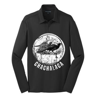 Chachalaca Hunting Upland Game Hunting Silk Touch Performance Long Sleeve Polo