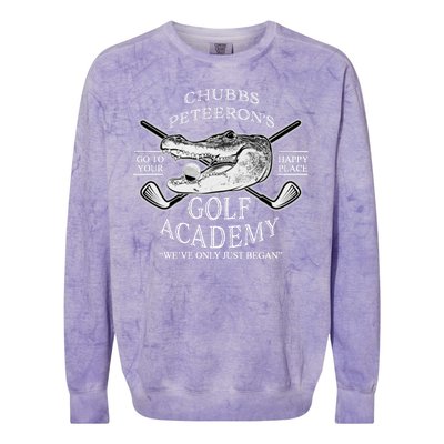 Chubbs Peteeron's Golf Academy Colorblast Crewneck Sweatshirt