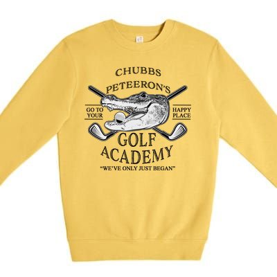 Chubbs Peteeron's Golf Academy Premium Crewneck Sweatshirt