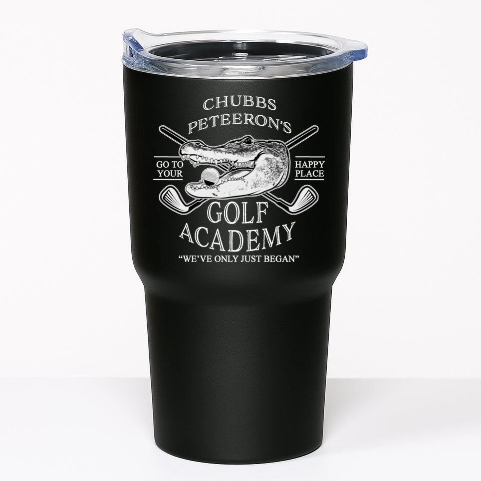 Chubbs Peteeron's Golf Academy Tumbler