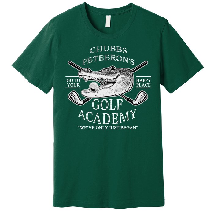 Chubbs Peteeron's Golf Academy Premium T-Shirt