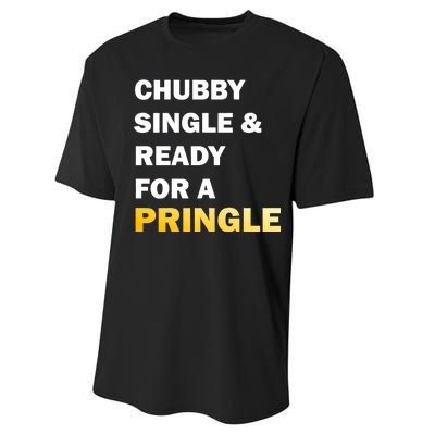 Chubby Single & Ready For A Pringle Performance Sprint T-Shirt