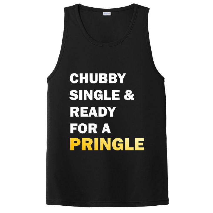 Chubby Single & Ready For A Pringle PosiCharge Competitor Tank