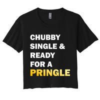Chubby Single & Ready For A Pringle Crop Top