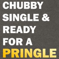 Chubby Single & Ready For A Pringle Cotton Canvas Backpack