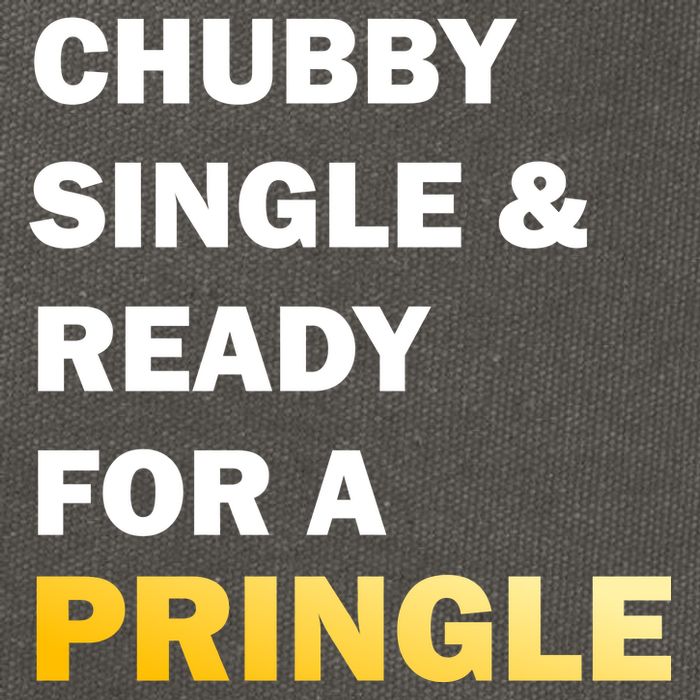 Chubby Single & Ready For A Pringle Cotton Canvas Backpack