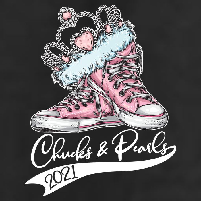Chucks & Pearls 2021 Crown Madam Vice President Kamala Harris  Beanie