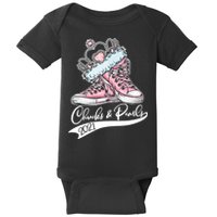 Chucks & Pearls 2021 Crown Madam Vice President Kamala Harris  Baby Bodysuit