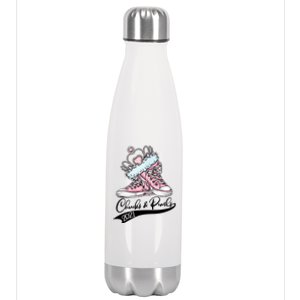 Chucks & Pearls 2021 Crown Madam Vice President Kamala Harris  Stainless Steel Insulated Water Bottle