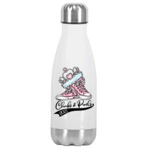 Chucks & Pearls 2021 Crown Madam Vice President Kamala Harris  Stainless Steel Insulated Water Bottle