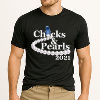 Chucks And Pearls 2021 Kamala Harris Cooling Performance Crew T-Shirt