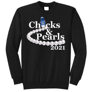 Chucks And Pearls 2021 Kamala Harris Sweatshirt