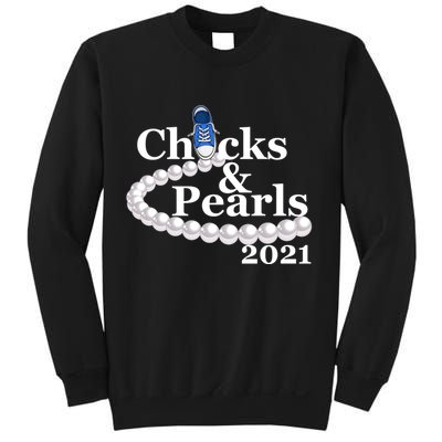 Chucks And Pearls 2021 Kamala Harris Sweatshirt