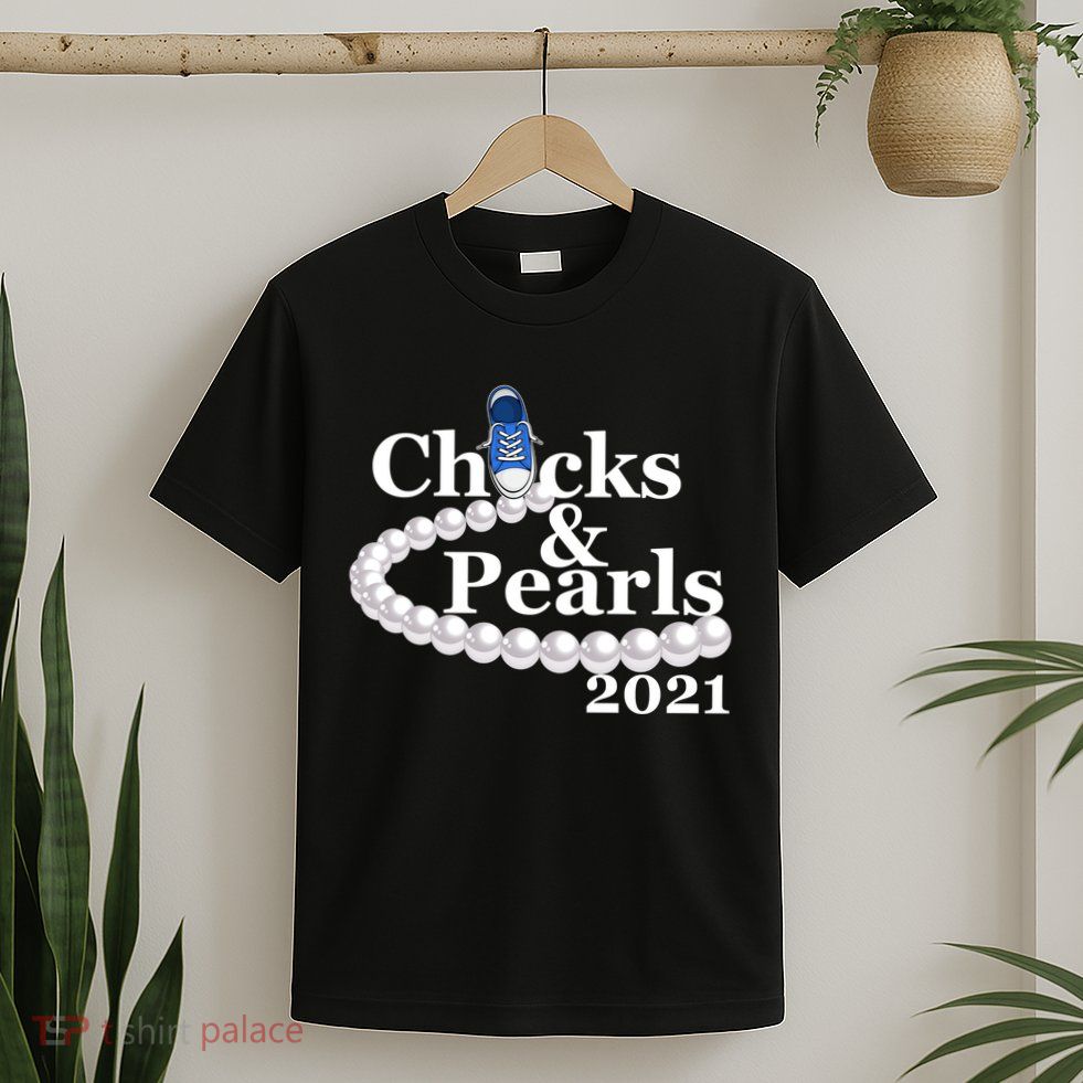 Chucks And Pearls 2021 Kamala Harris T-Shirt