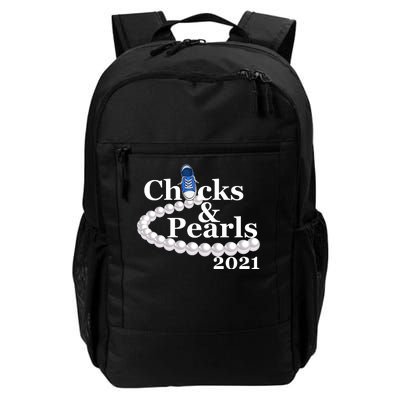 Chucks And Pearls 2021 Kamala Harris Daily Commute Backpack