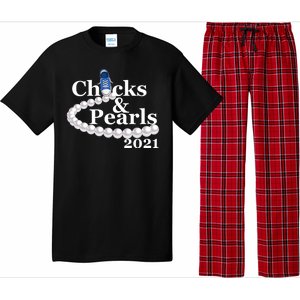 Chucks And Pearls 2021 Kamala Harris Pajama Set