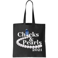 Chucks And Pearls 2021 Kamala Harris Tote Bag