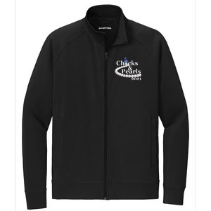 Chucks And Pearls 2021 Kamala Harris Stretch Full-Zip Cadet Jacket